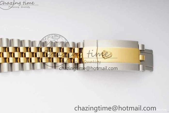 MiroTime 1221 GoodFit DateJust 36 SS YG DIWF 1:1 Best Edition 904L Steel White MOP Diamonds Dial on Jubilee Bracelet SA 2324